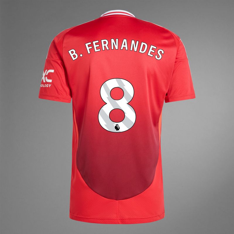24-25 Manchester United B. FERNANDES 8 Home Jersey