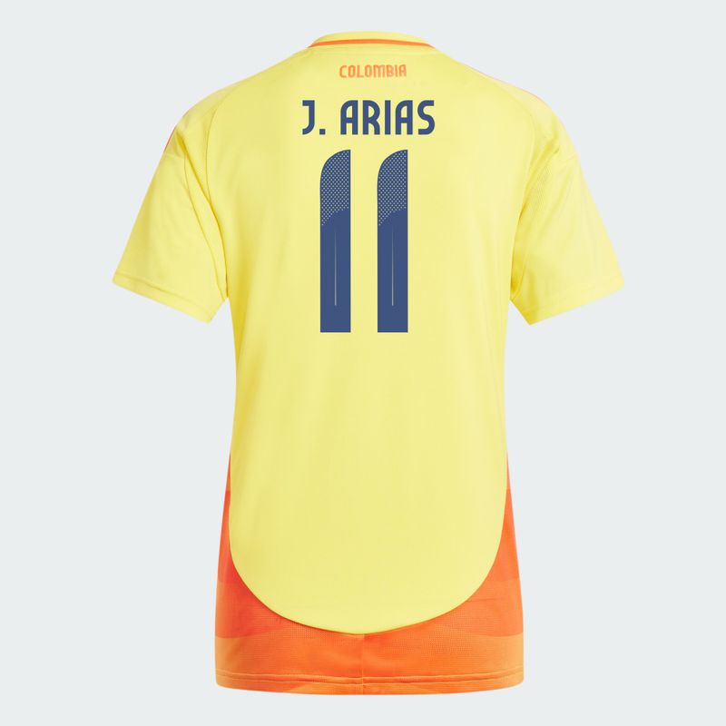 2024 Colombia J. ARIAS 11 Home Women's Jersey