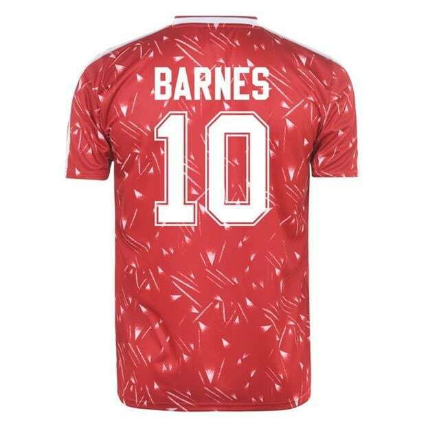 Liverpool John Barnes Home Retro Jersey 1989-91