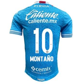 Cruz Azul Home MONTAÑO 10 Jersey 24-25 Cruz Azul Home MONTAÑO 10 Jersey 24-25