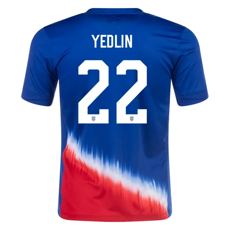 2024 United States YEDLIN 22 Away Jersey