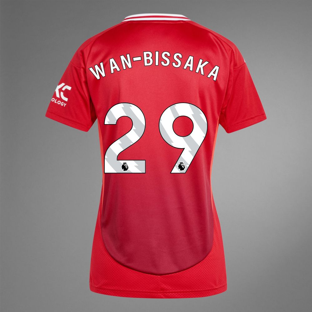 24-25 Manchester United WAN-BISSAKA 29 Home Jersey