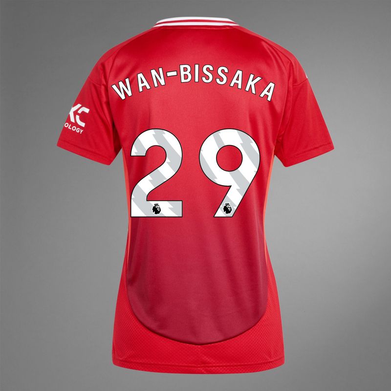 24-25 Manchester United WAN-BISSAKA 29 Home Jersey