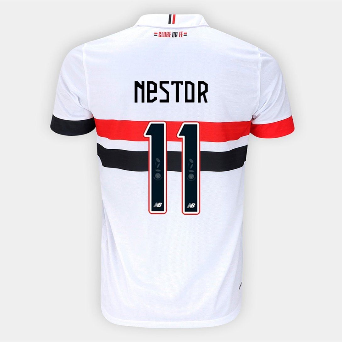 Sao Paulo FC Rodrigo Nestor 11 Home Jersey 2024/25 Sao Paulo FC Rodrigo Nestor 11 Home Jersey 2024/25