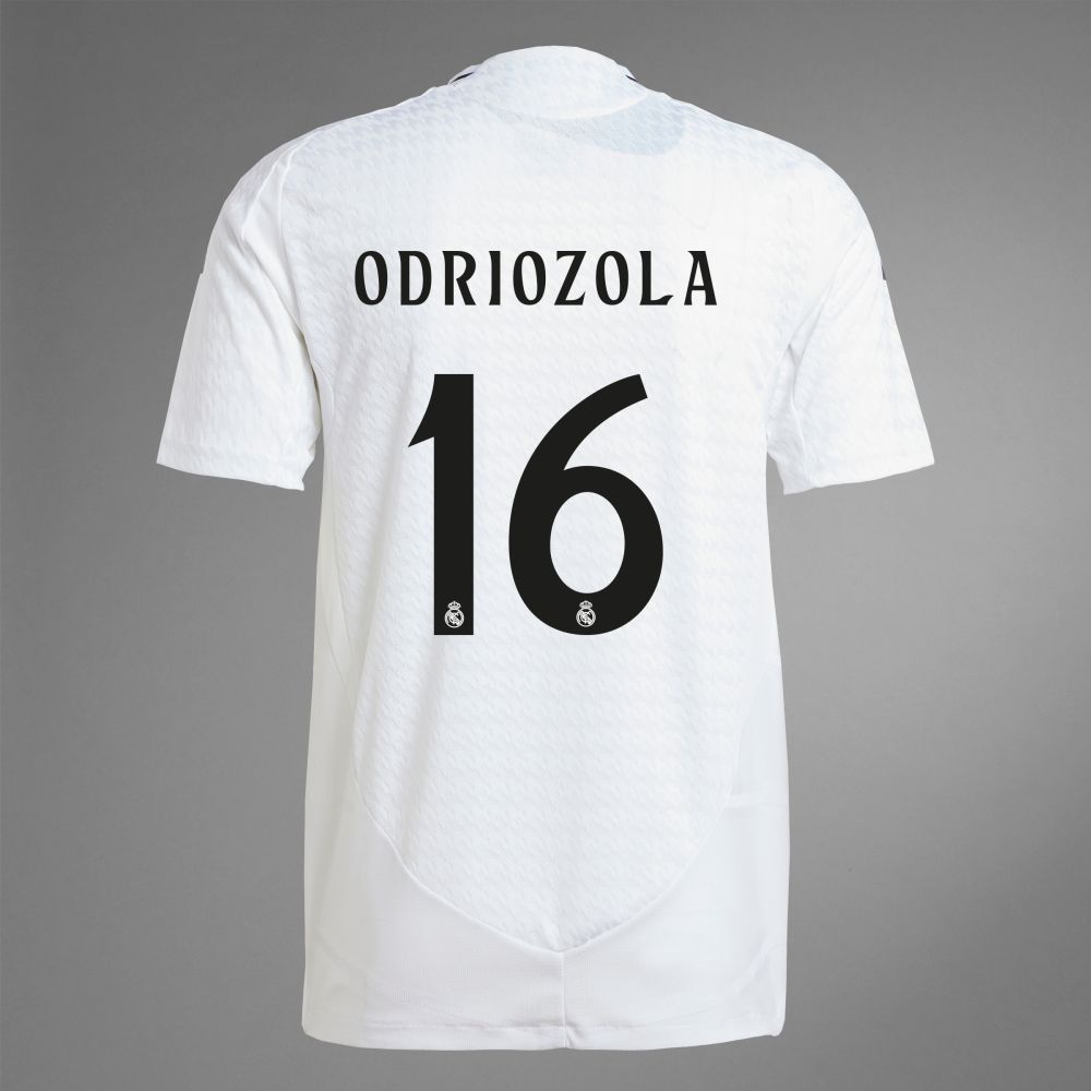 24-25 Real Madrid Home ODRIOZOLA 16 Jersey (Player Version)