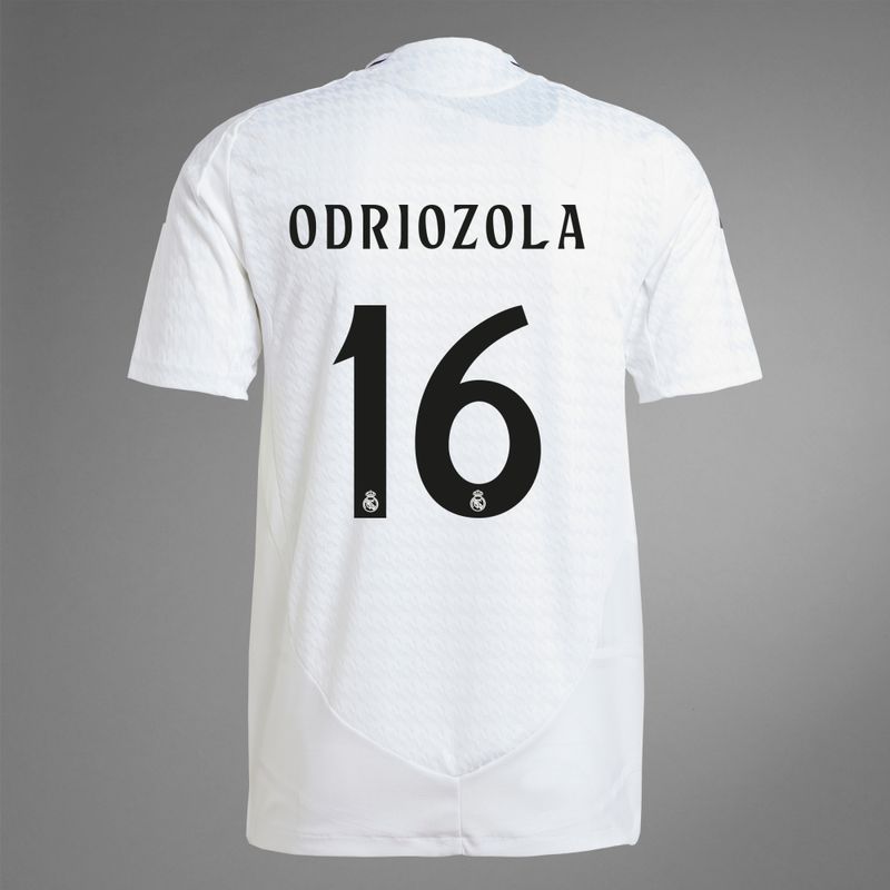 24-25 Real Madrid Home ODRIOZOLA 16 Jersey (Player Version)