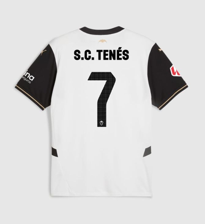 24-25 Valencia Home S.C. TENÉS 7 Jersey