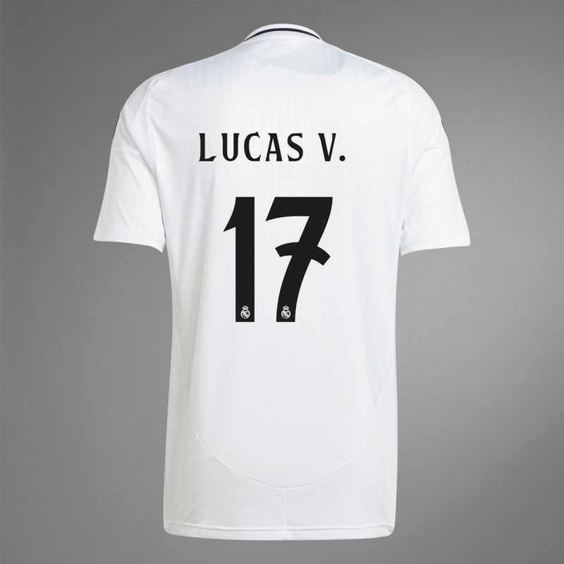 24-25 Real Madrid Home LUCAS V. 17 Jersey