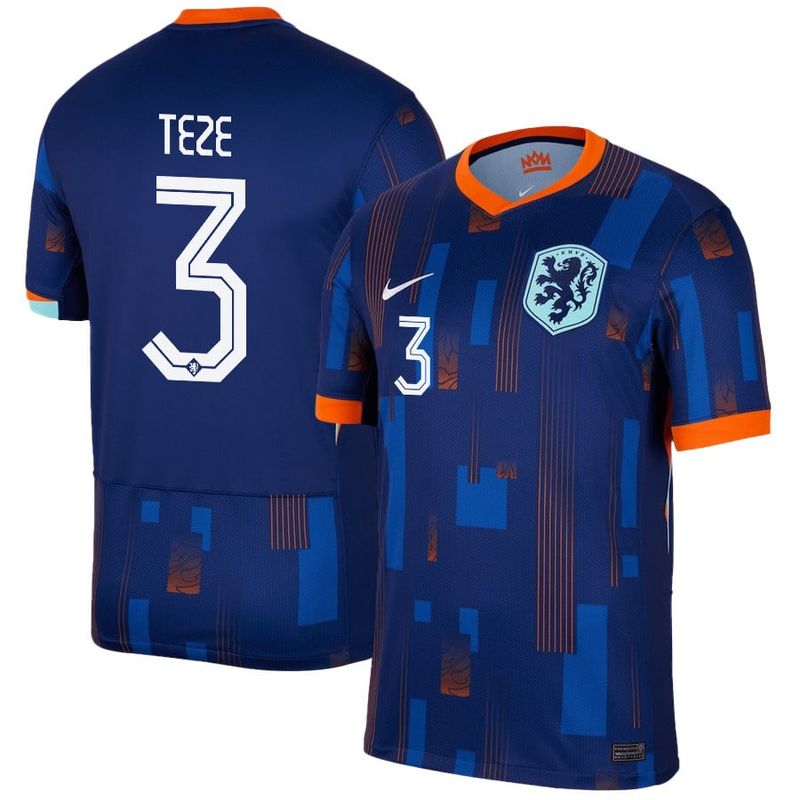 2024 Netherlands Teze 3 Away Jersey
