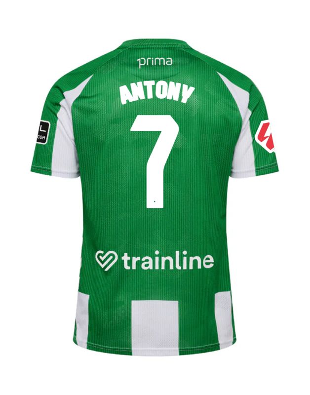 25-26 Real Betis Home ANTONY 7  Jersey