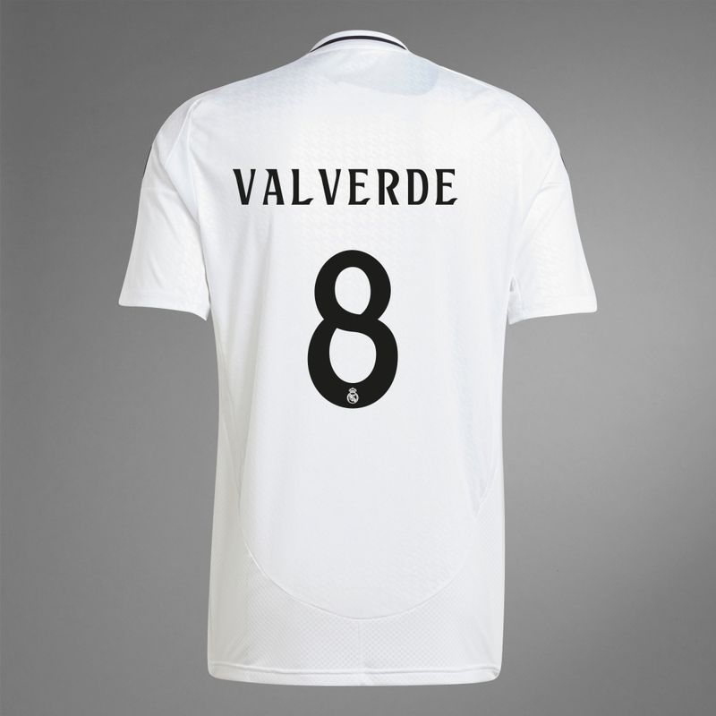 24-25 Real Madrid Home VALVERDE 8 Jersey