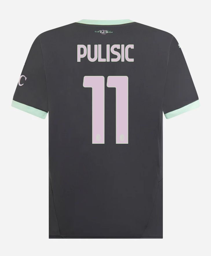 24-25 AC Milan Third 11 Pulisic Serie A Jersey 24-25 AC Milan Third 11 Pulisic Serie A Jersey