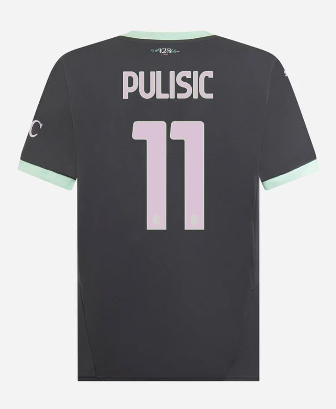 24-25 AC Milan Third 11 Pulisic Serie A Jersey