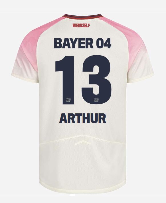 Bayer Leverkusen 04 Away ARTHUR 13   Jersey 2025/26