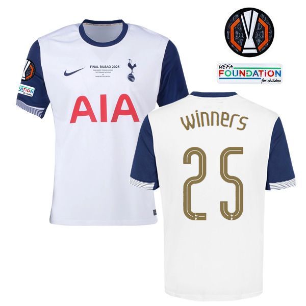 24-25 Tottenham Hotspur Home Europa League Winners #25