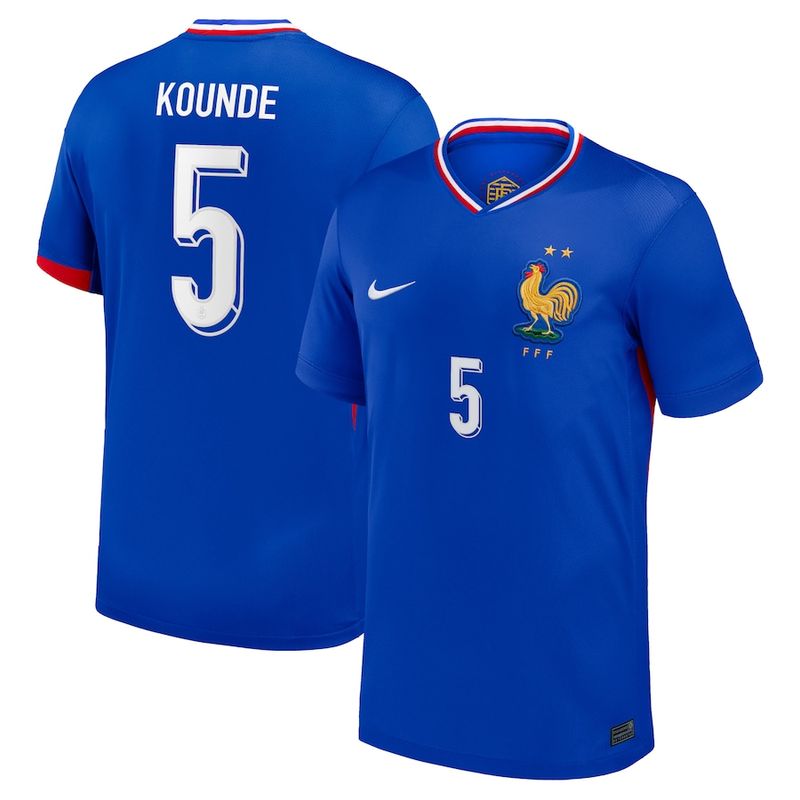 2024 France Kounde 5 Home Jersey