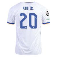 Real Madrid Home Vini Jr 20 UCL Final Jersey 21-22 Real Madrid Home Vini Jr 20 UCL Final Jersey 21-22