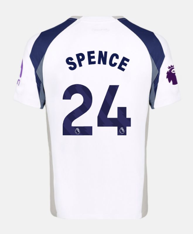 25-26 Tottenham Hotspur Home SPENCE 24 Jersey