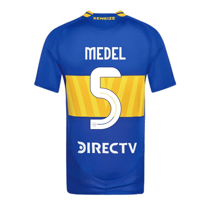 24-25 Boca Juniors Home MEDEL 5 Jersey