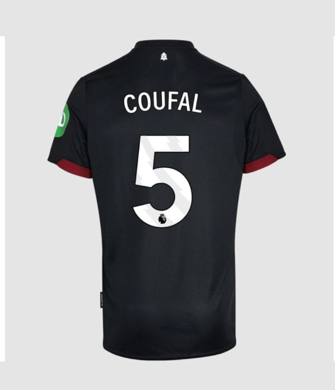 24-25 West Ham United Away COUFAL 5 Jersey