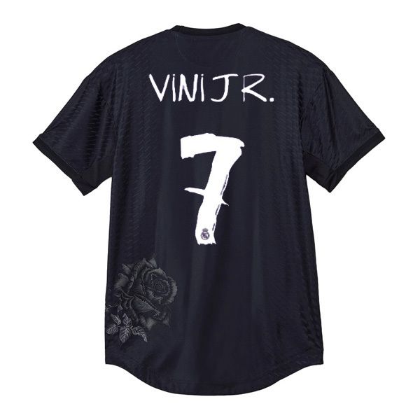 23-24 Real Madrid VINI JR. #7 Y3 Fourth Jersey Black (Player Version)