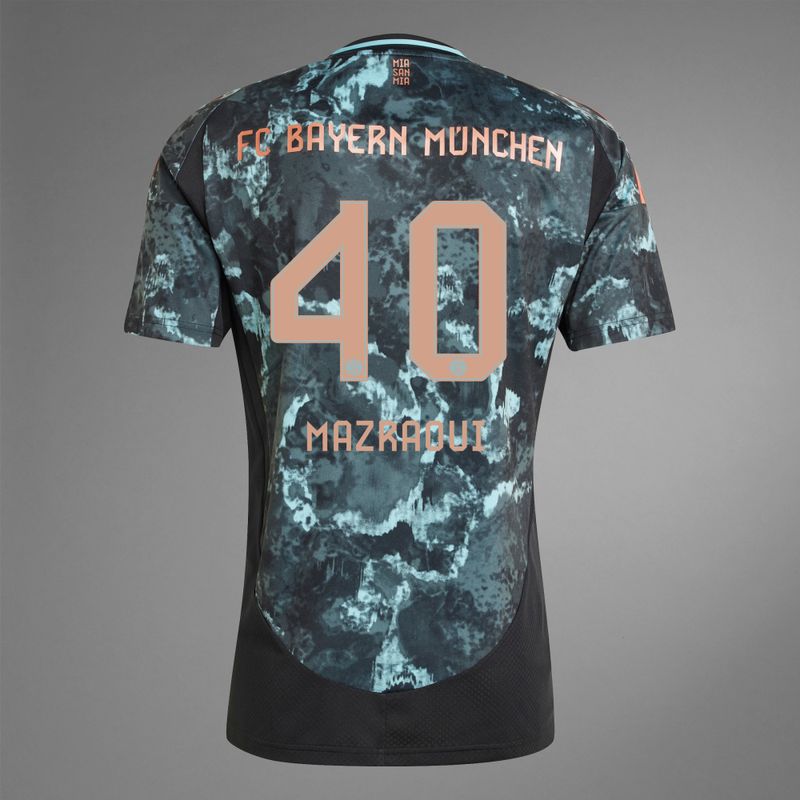 24-25 Bayern Munich MAZRAOUI 40 Away Jersey
