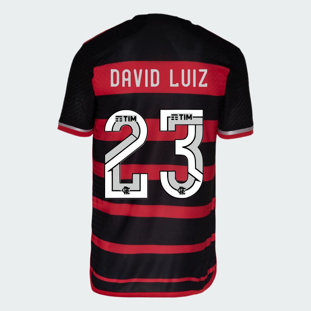 Flamengo Home David Luiz 23 Jersey Shirt 2024/25 (Player Version) Flamengo Home David Luiz 23 Jersey Shirt 2024/25 (Player Version)