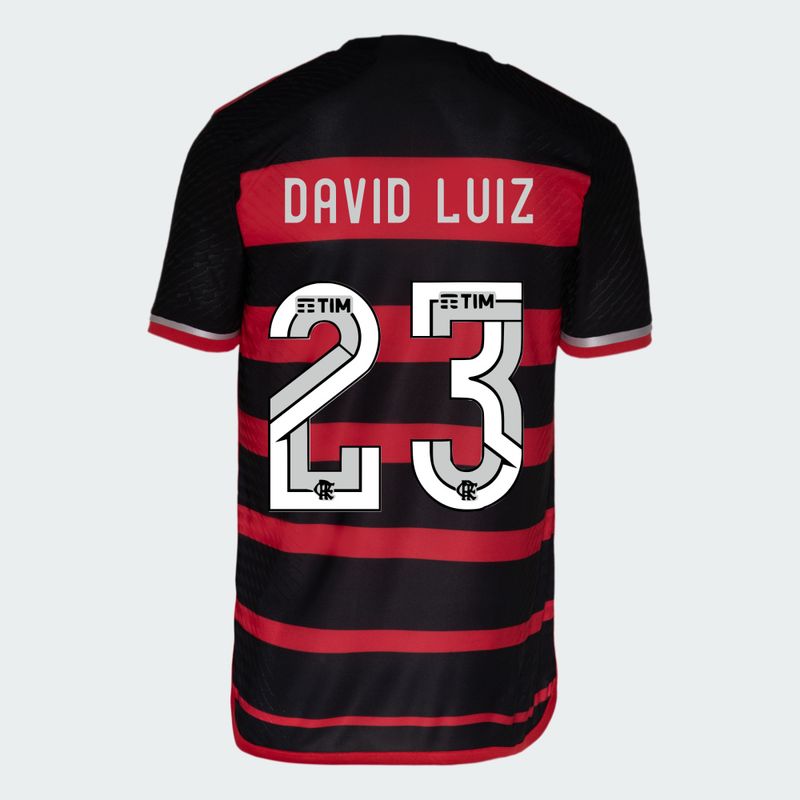 Flamengo Home David Luiz 23 Jersey Shirt 2024/25 (Player Version)