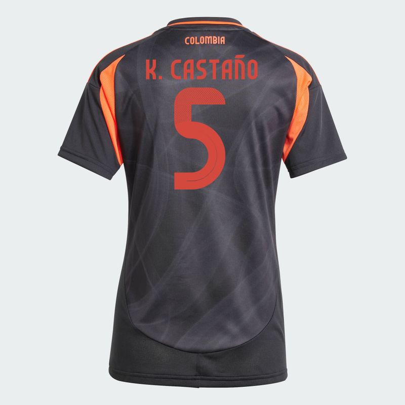 2024 Colombia K. CASTAÑO 5 Away Women's Jersey
