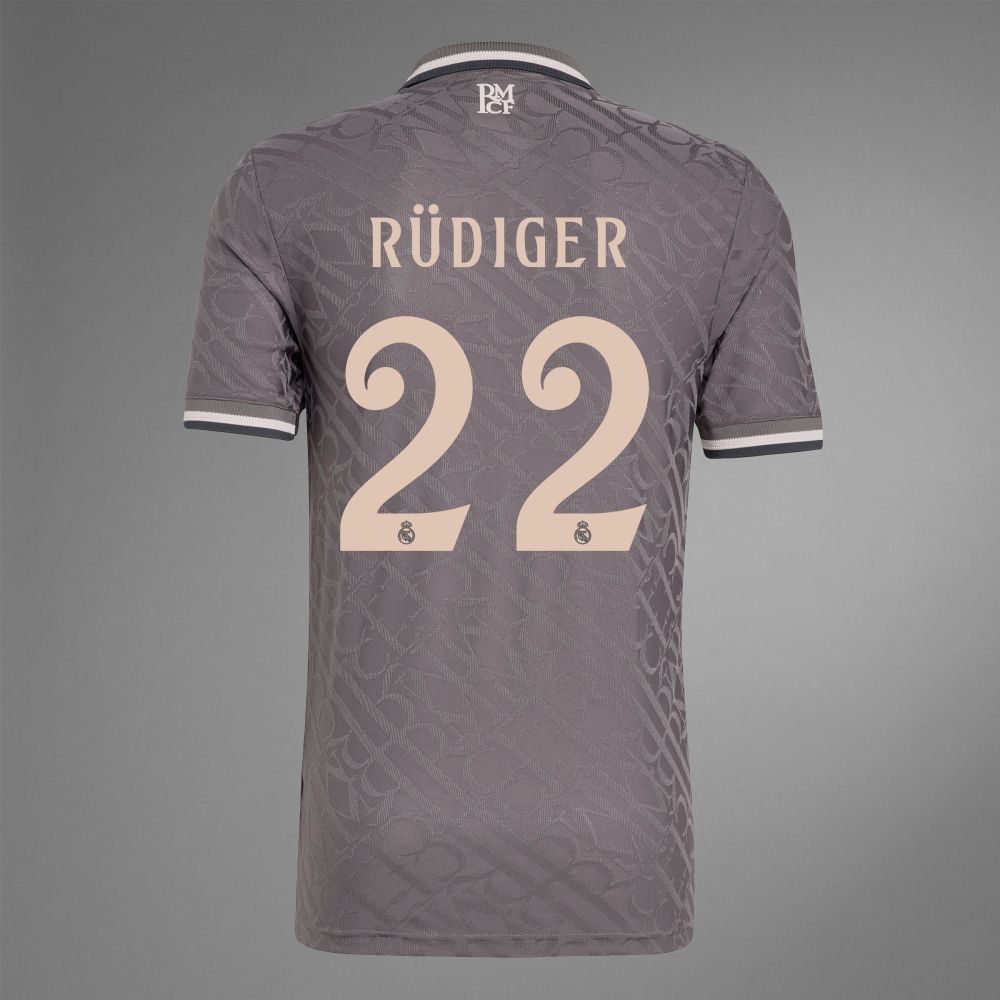 24-25 Real Madrid Third RÜDIGER 22 Jersey