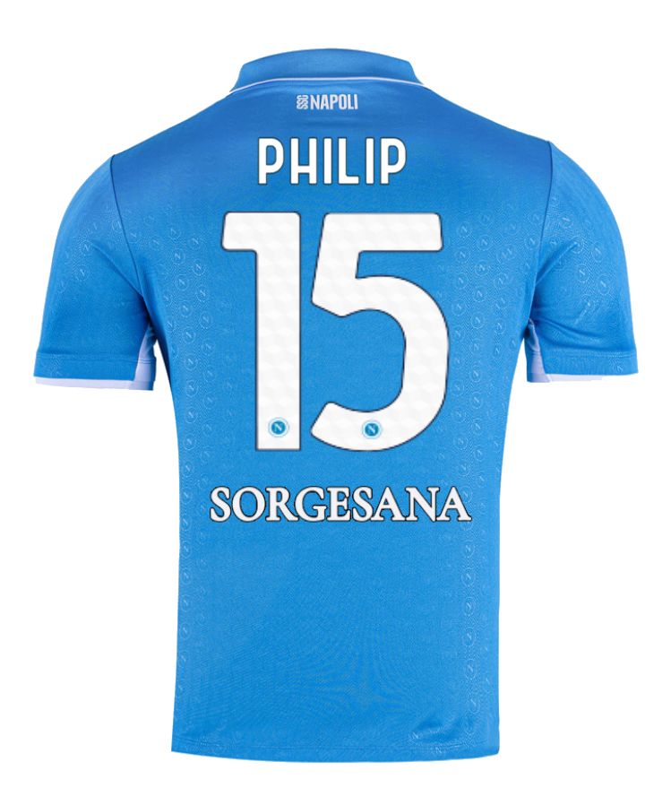 24-25 Napoli Home 15 Philip Jersey 24-25 Napoli Home 15 Philip Jersey