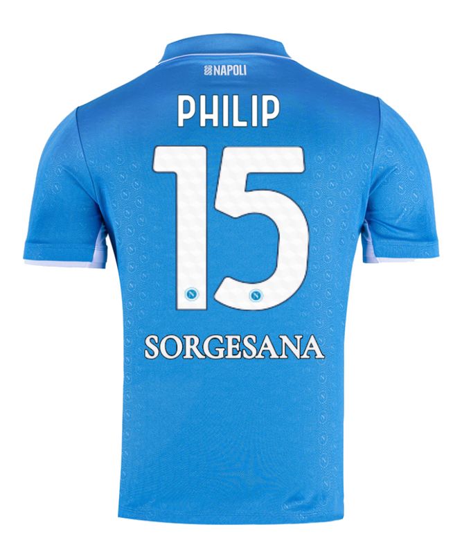 24-25 Napoli Home 15 Philip Jersey