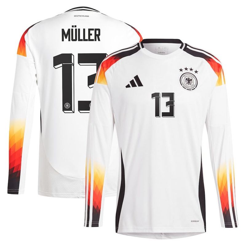 2024 Germany MÜLLER 13 Home Long Sleeve Jersey