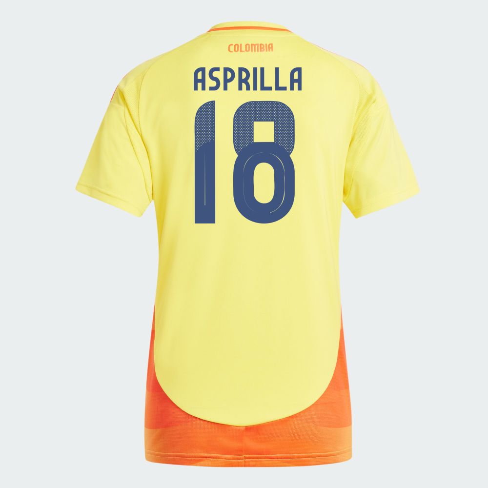 2024 Colombia ASPRILLA 18 Home Women's Jersey 2024 Colombia ASPRILLA 18 Home Women's Jersey