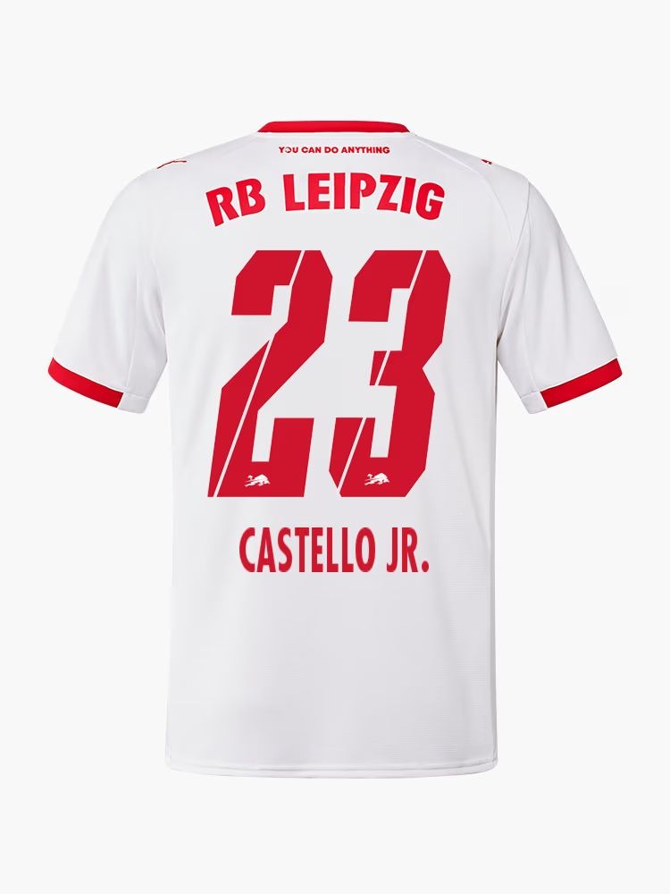 25-26 RB Leipzig Home CASTELLO JR. 23 Jersey 25-26 RB Leipzig Home CASTELLO JR. 23 Jersey