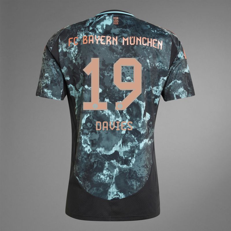 24-25 Bayern Munich DAVIES 19 Away Jersey
