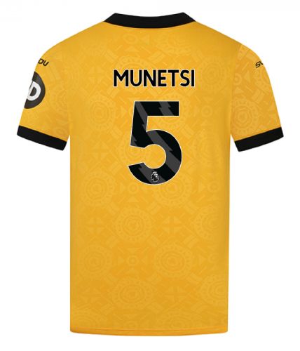 25-26 Wolves Home MUNETSI 5 Jersey