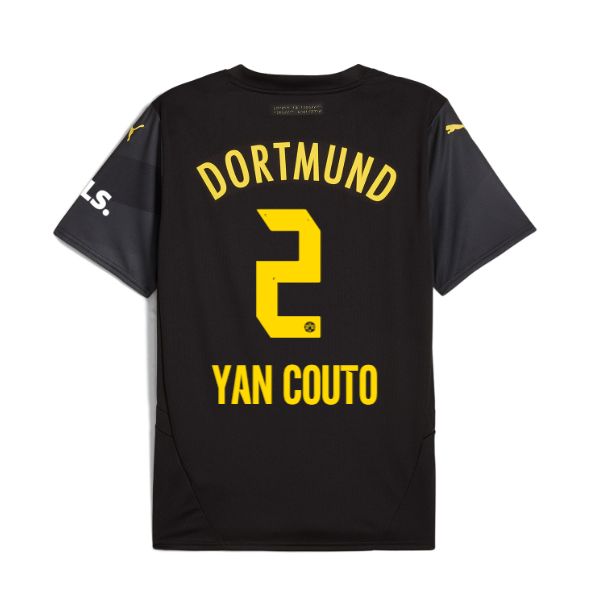24-25 Borussia Dortmund Away Yan Couto 2 Jersey