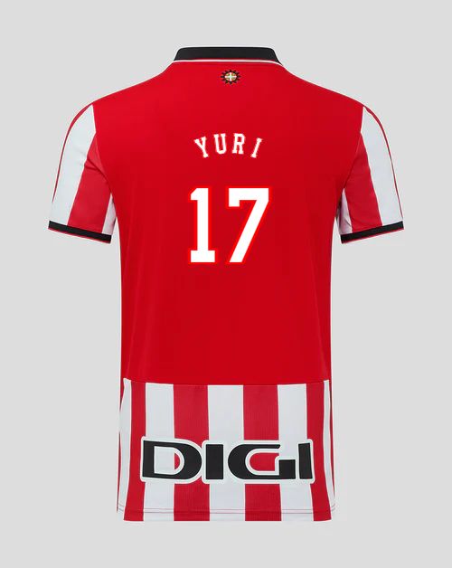 25-26 Athletic Bilbao YURI 17 Home Jersey