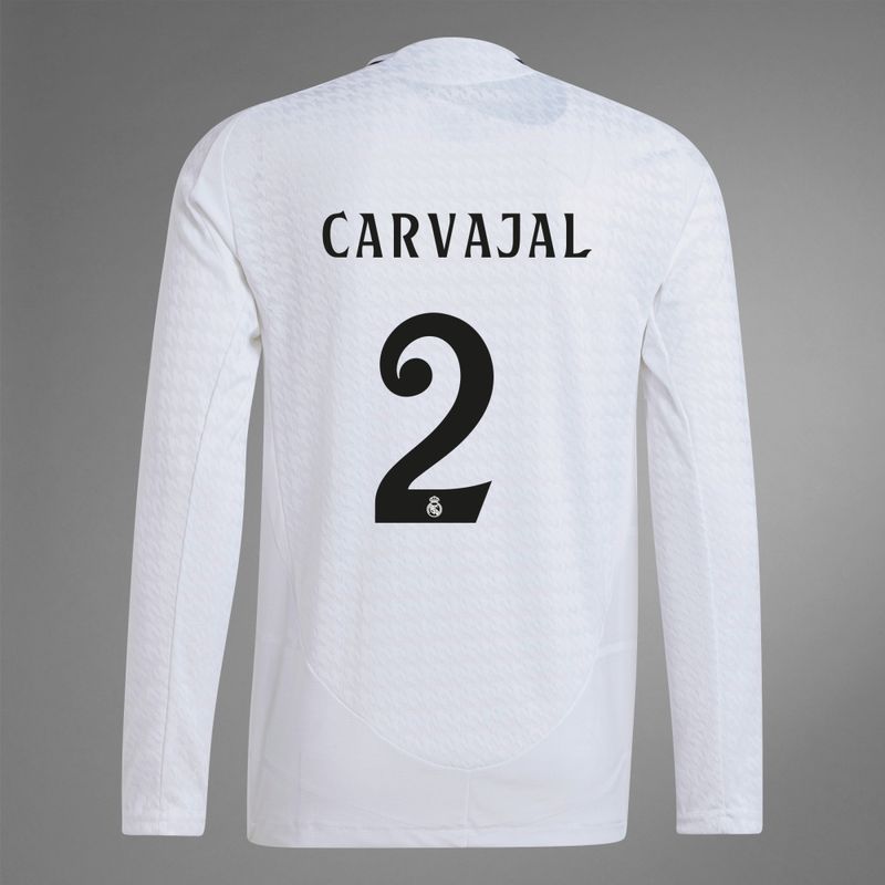 24-25 Real Madrid Home CARVAJAL 2 Long Sleeve Jersey (Player Version)