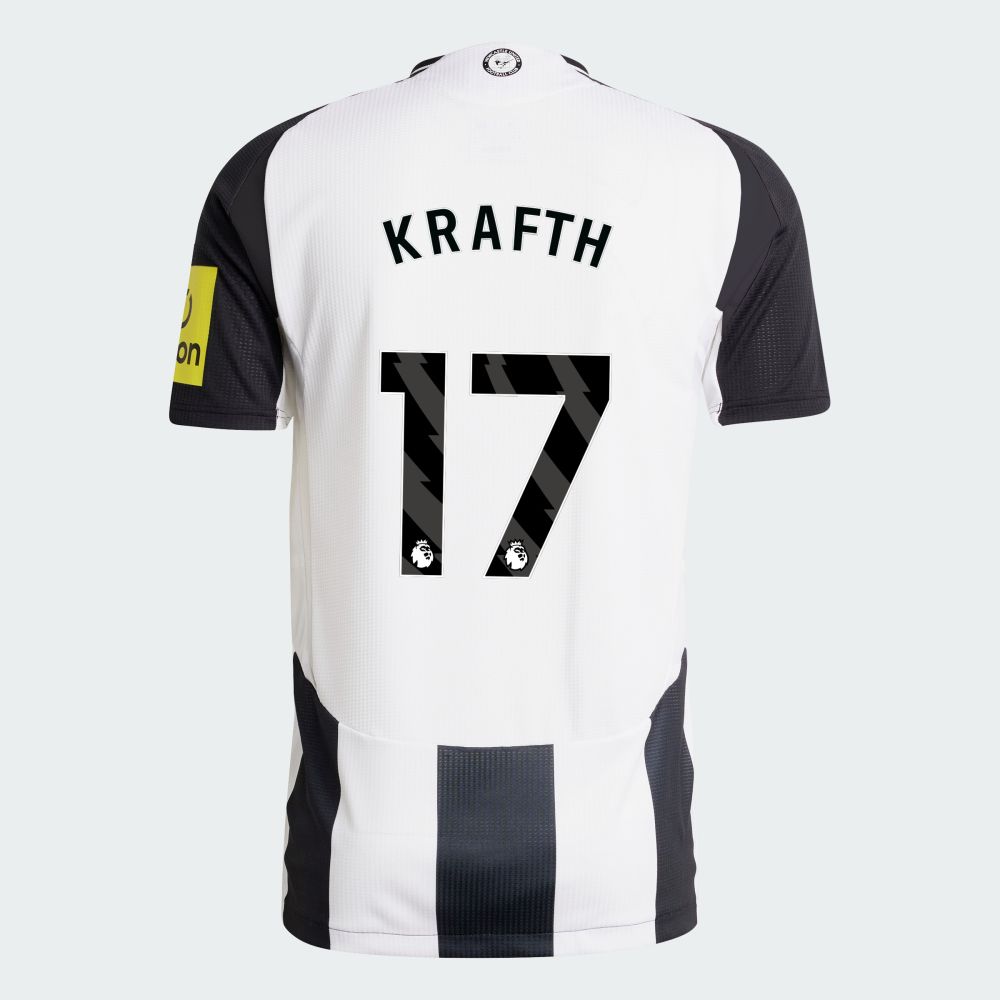 24-25 Newcastle United KRAFTH 17 Home Jersey (Player Version) 24-25 Newcastle United KRAFTH 17 Home Jersey (Player Version)