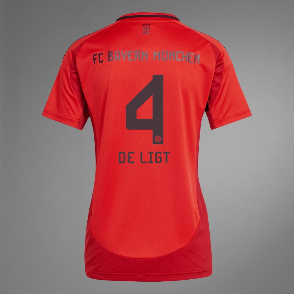 24-25 Bayern Munich DE LIGT 4 Home Women's Jersey 24-25 Bayern Munich DE LIGT 4 Home Women's Jersey