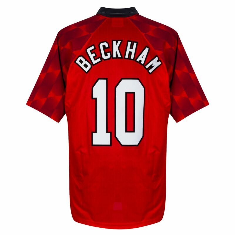 Manchester United Home Beckham #10 Jersey 1996-1998