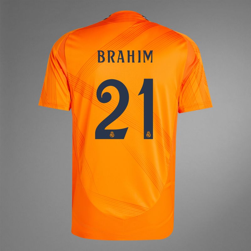 24-25 Real Madrid Away BRAHIM 21 Jersey (Player Version)