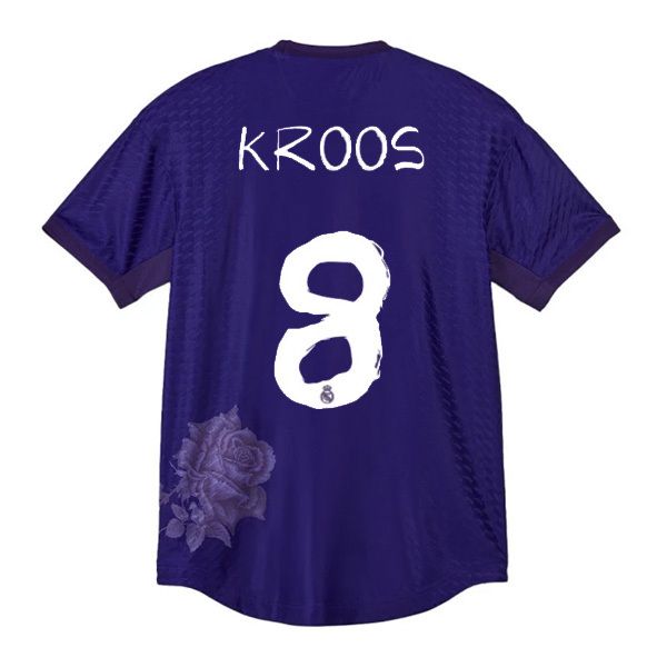 23-24 Real Madrid Kroos #8 Y3 Fourth Jersey Purple (Player Version)