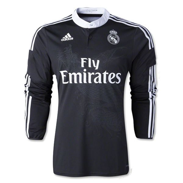 14-15 Real Madrid Third Long Sleeve Retro Jersey 14-15 Real Madrid Third Long Sleeve Retro Jersey