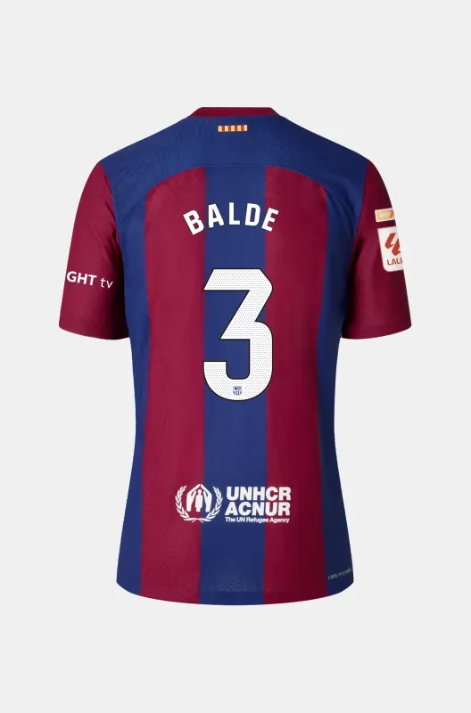 23-24 Barcelona BALDE 3 x Karol G Home Jersey (Player Version)