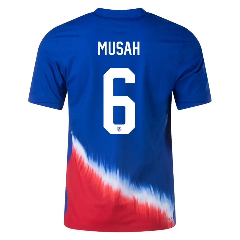2024 United States MUSAH 6 Away Jersey (Player Version)