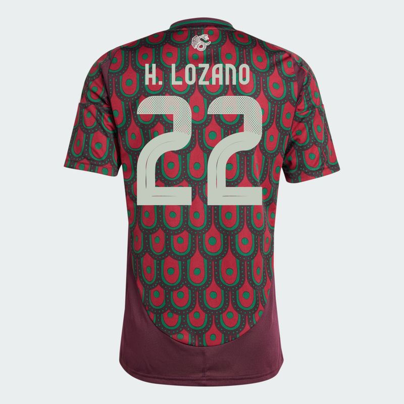2024 Mexico H. LOZANO  22 Home Jersey