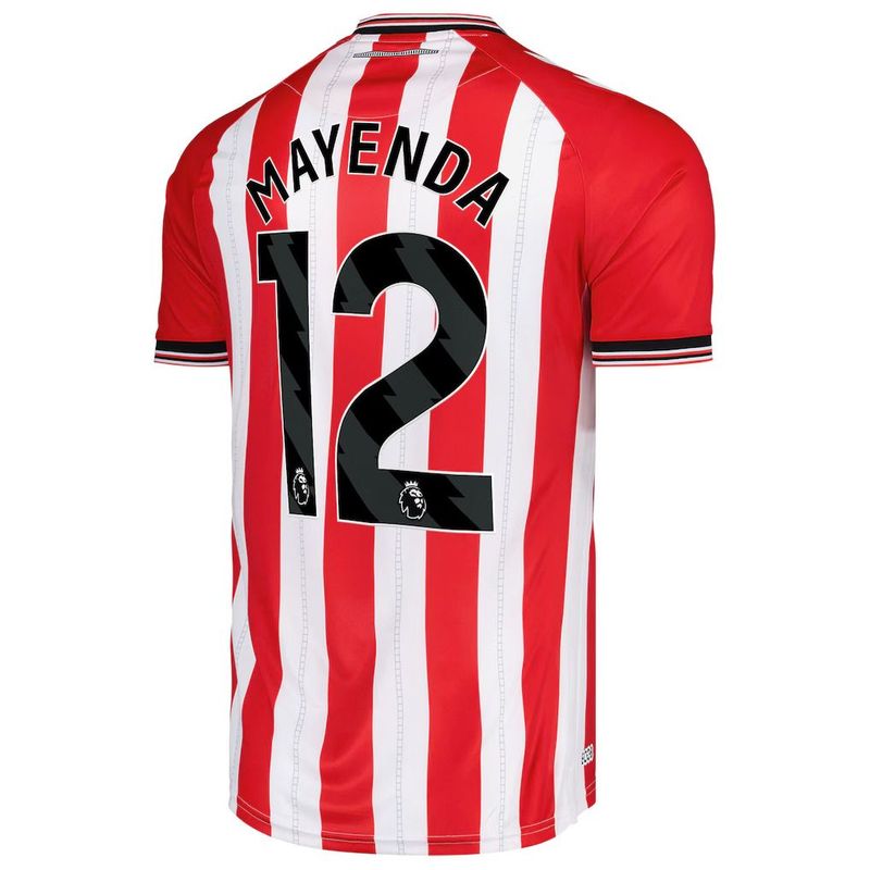 25-26 Sunderland Home MAYENDA 12 Jersey